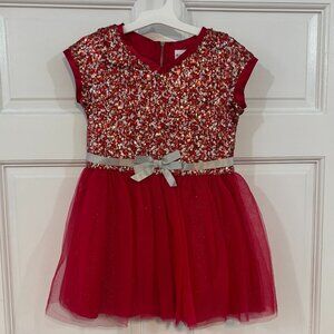 American Girl "Decked Out" Holiday Dress, Size 6, Like New!!